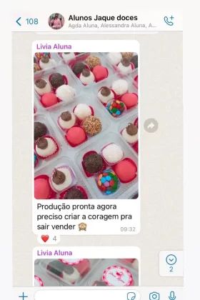 Vou cursar Online - Brigadeiros Gourmet